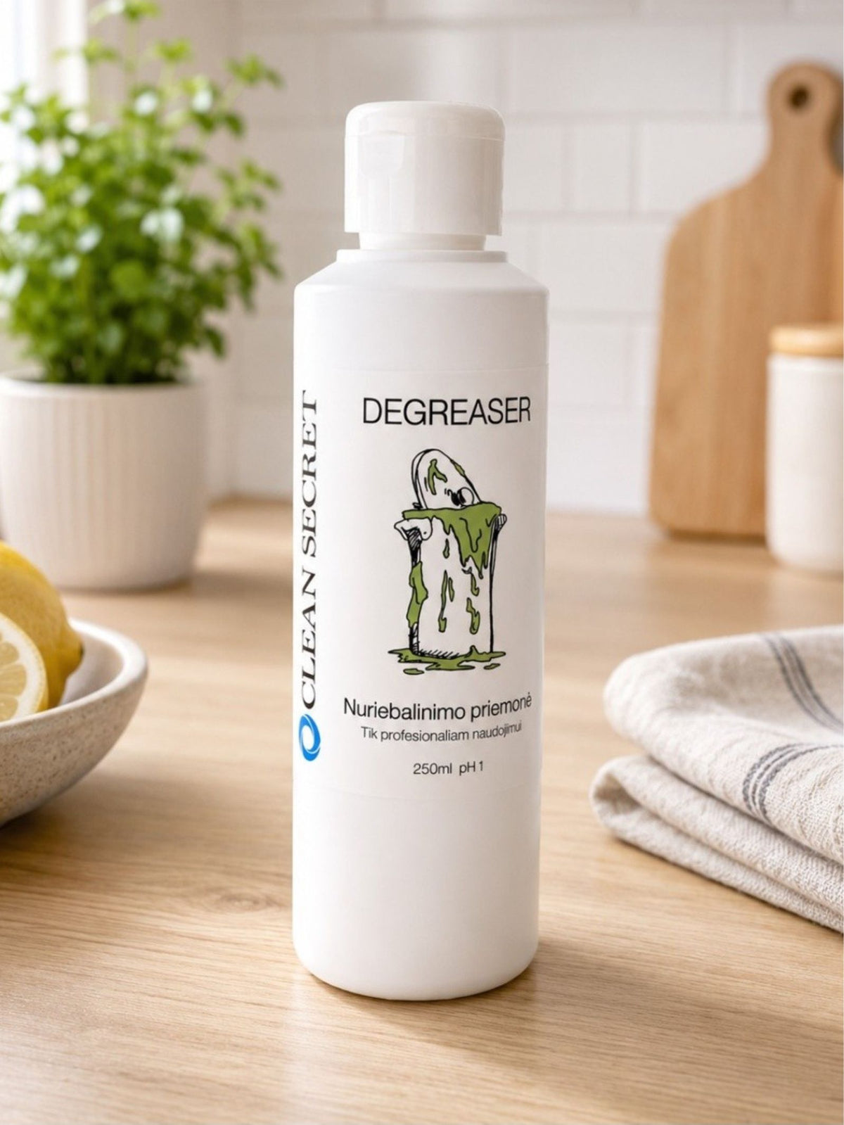 Nuriebalinimo priemonė DEGREASER, 250 ml