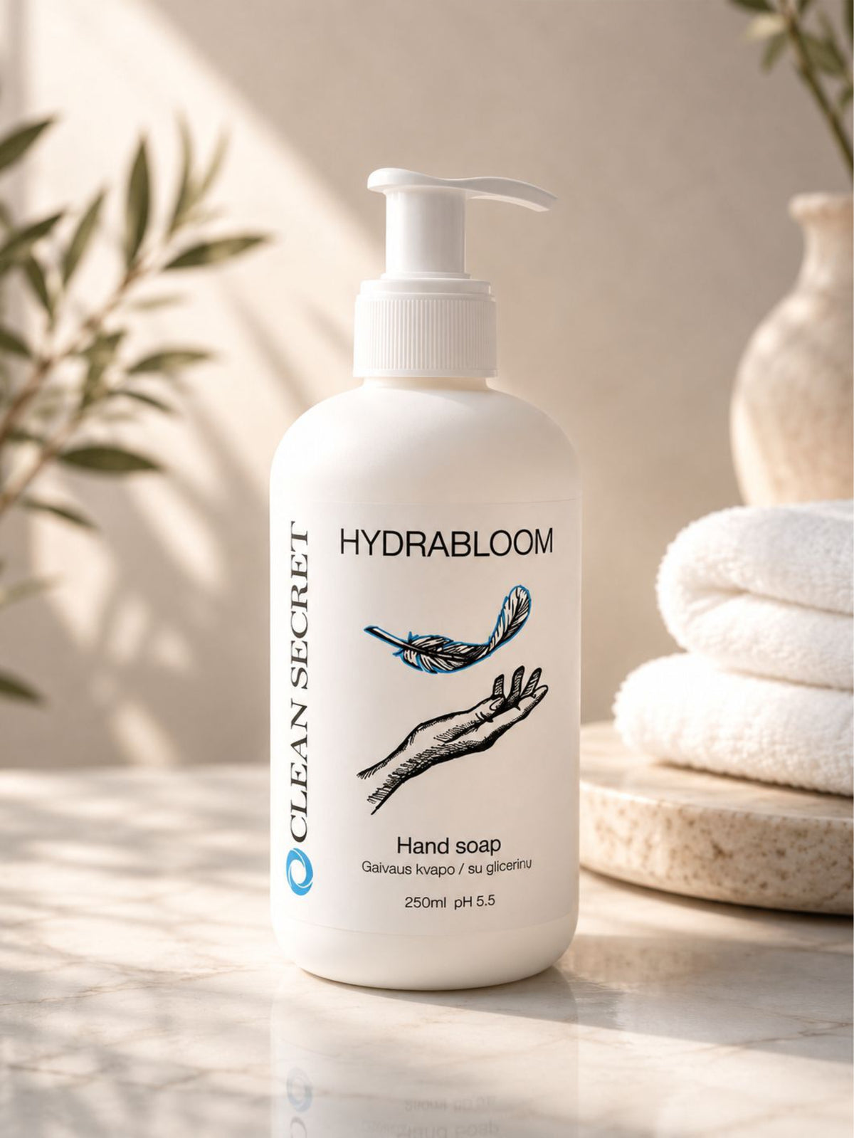 Rankų muilas HYDRABLOOM, 250 ml